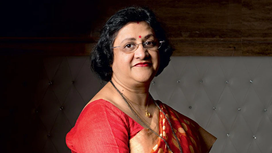 Former State Bank of India chief Mrs. Arundhati Bhattacharya